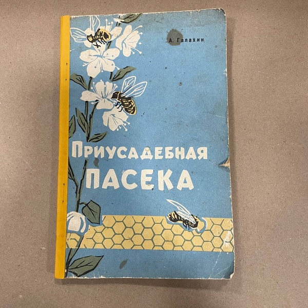 Книга "Приусадебная пасека" А.Галахин Симферополь.1966. 96с. – фото