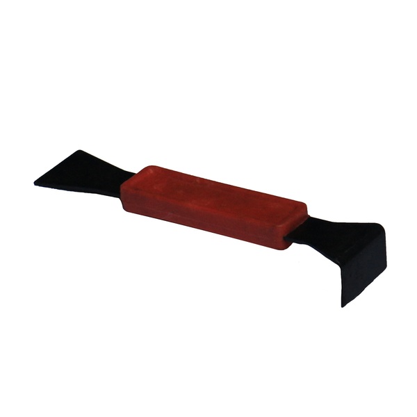 Стамеска пасічника 170 мм (чорна сталь)пластмасова ручка "Чарунка" – фото