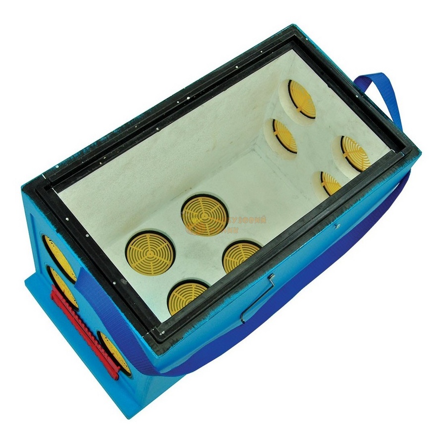 Ящик Дадан для транспортування бджіл 6-рамковий, фарбований W0153 – фото