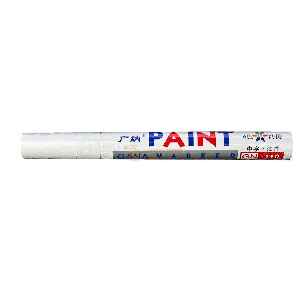 Маркер GANA PAINT 3mm (GN110) CHINA белый &ndash; фото