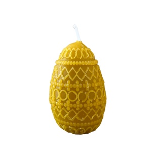 Свічка декоративна воскова "Міні яйце" 45г. – фото