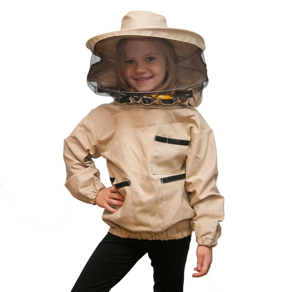 Куртка пасічника "класика"-шапка (100%-бавовна) (дитяча 110-150см) ТМ "Кирея" – фото