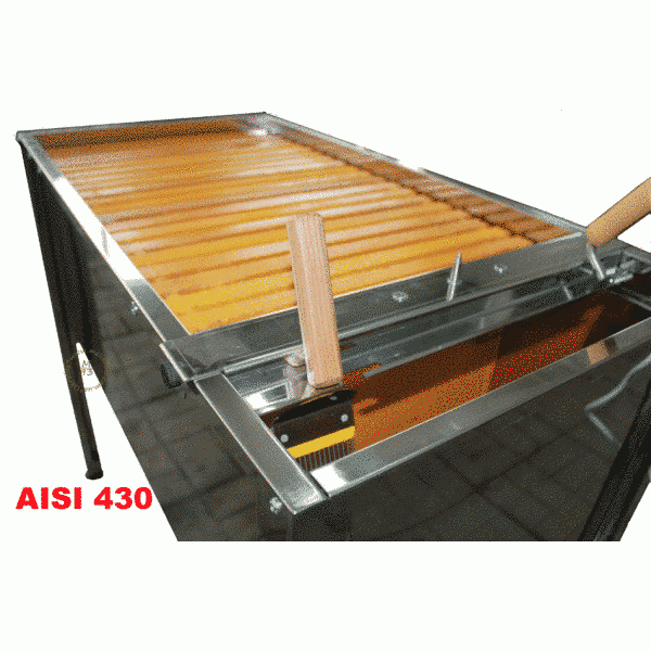 Стіл-накопичувач рамок для розпечатування стільників н/ж (AISI430) ТМ "Меліса-93" – фото