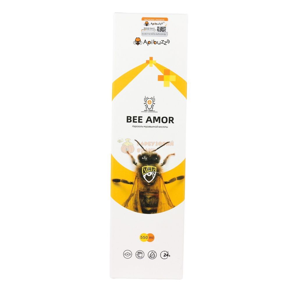Спрей "APIBUZZ BEE AMORi" 550мл. на основі мурашиної кислоти &ndash; фото