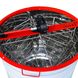 Медогонка 4-х рамкова поворотна (бак, касети сітчаті та деталі ротора нержавіючі, кран пластмасовий) "АВВ-100" – зображення 6