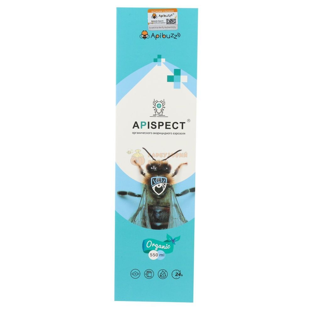 Спрей "APIBUZZ APISPECT" 550 мл. на основе тимола (эквалипт, перечная мята, камфора и другие масла) &ndash; фото