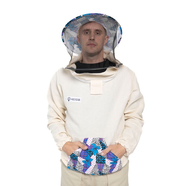 Куртка бджоляра з подвійною змійкою ТМ "Меліса-93" – фото