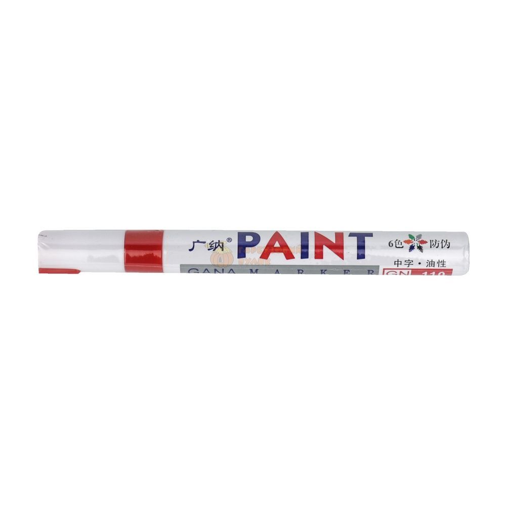 Маркер GANA PAINT 3mm (GN110) CHINA красный &ndash; фото