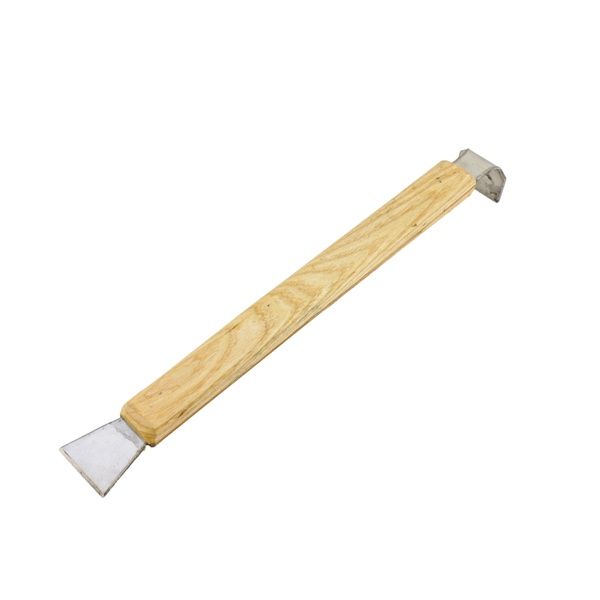 Стамеска пасічника 320 мм (нержавіюча) дерев'яна ручка ТМ "Меліса-93" – фото