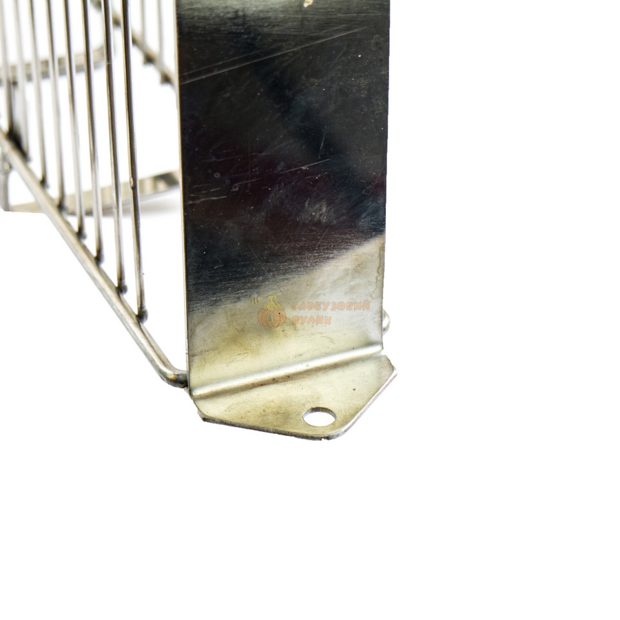Касета зварна для 3-х рамкової медогонки (нержавійка, кріплення з торця) "АВВ-100" – фото