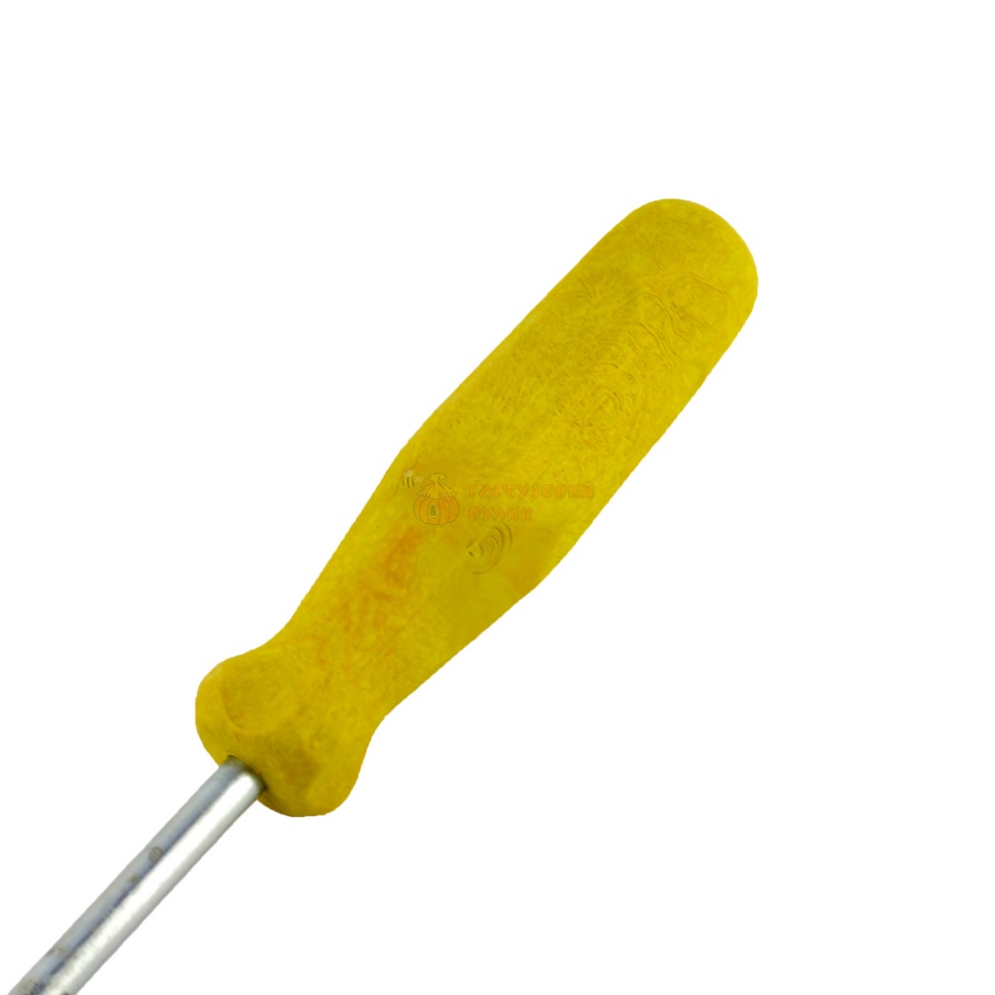 Каток для навощення рамок зі шпорою пластмасова ручка ТМ "Меліса-93" – фото