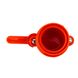 Клапан (кран) пластиковий (червоний/оранжевий) O 48 мм – зображення 2