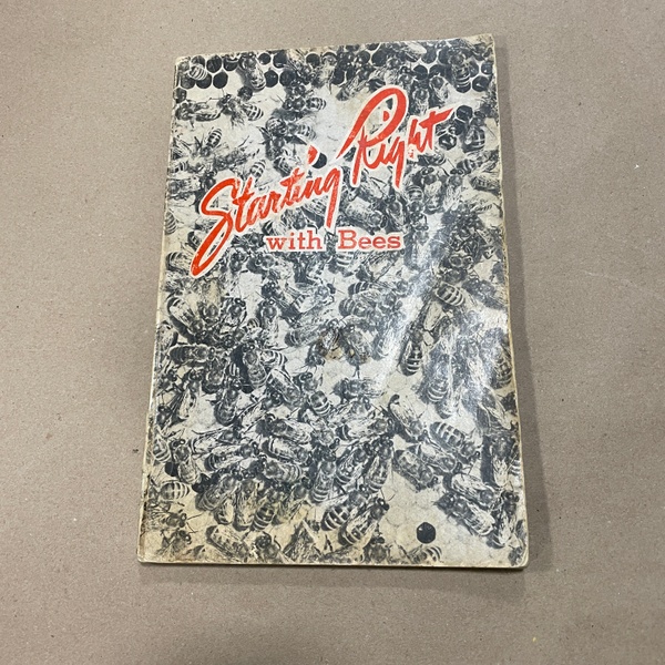 Книга "Starting right with bees" 18th edition Ohio 1976.-96с.(англійською мовою) – фото