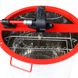 Медогонка 2-х рамкова неповоротна (бак, касети сітчаті, деталі ротора та кран нержавіючі) "АВВ-100" – зображення 7