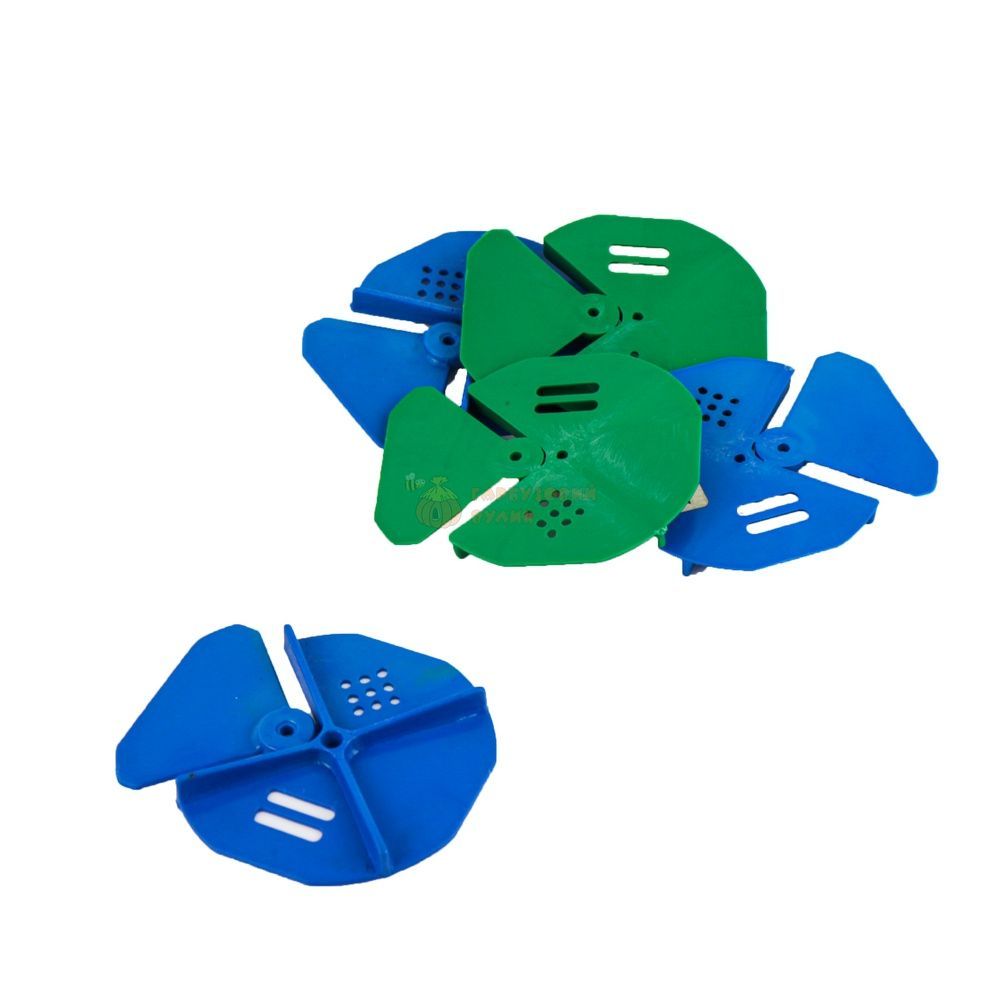 Летковый заградитель круглый &Oslash;73мм (+шторка) "Pam-Plast" (пласт) (Сербия) &ndash; фото
