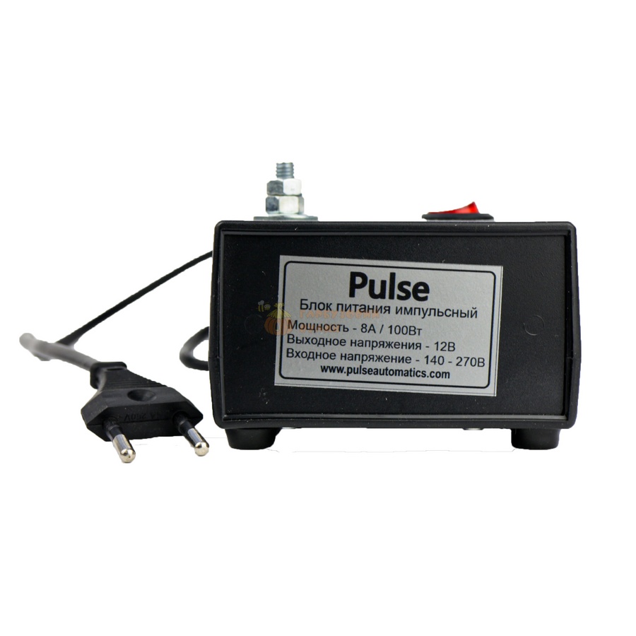Блок живлення "Pulse" 12 вольт, 100Вт 8А (імпульсный) – фото