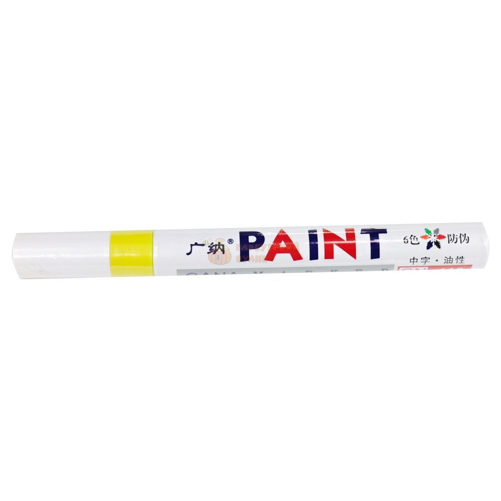 Маркер GANA PAINT 3mm (GN110) CHINA желтый &ndash; фото