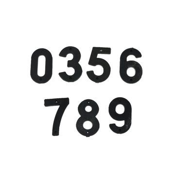 Номерки для вуликів пластмасові 50*8*3 ТМ "Меліса-93" &ndash; фото