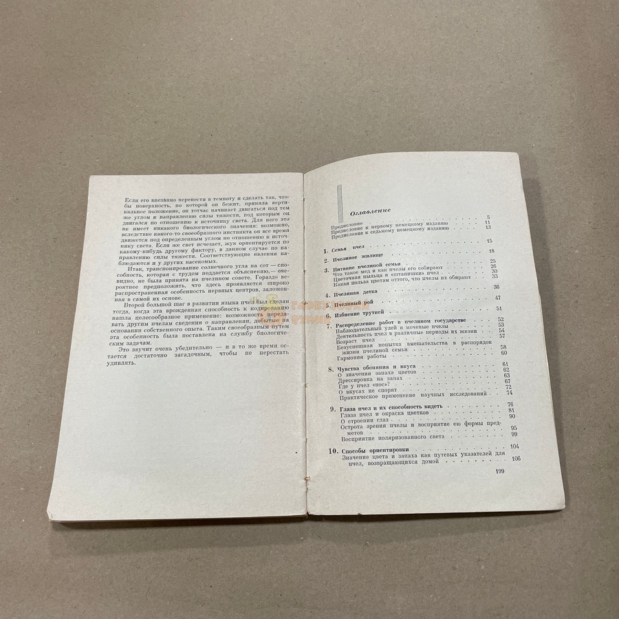 Книга "Из жизни пчёл" Фриш К. М.1966.-199с – фото