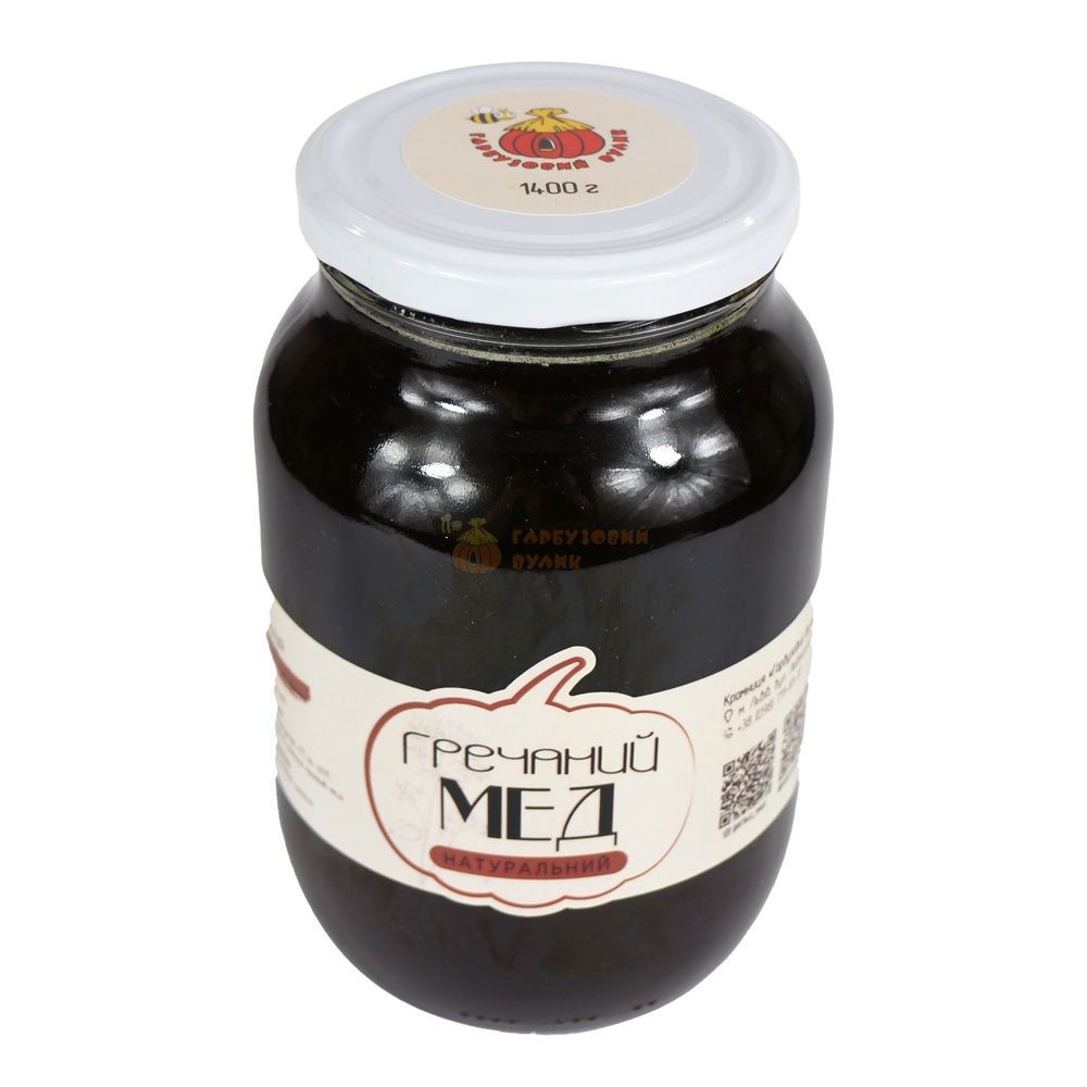Мед гречишный 1,0л./с/б (фасованный 1,4кг.) &ndash; фото