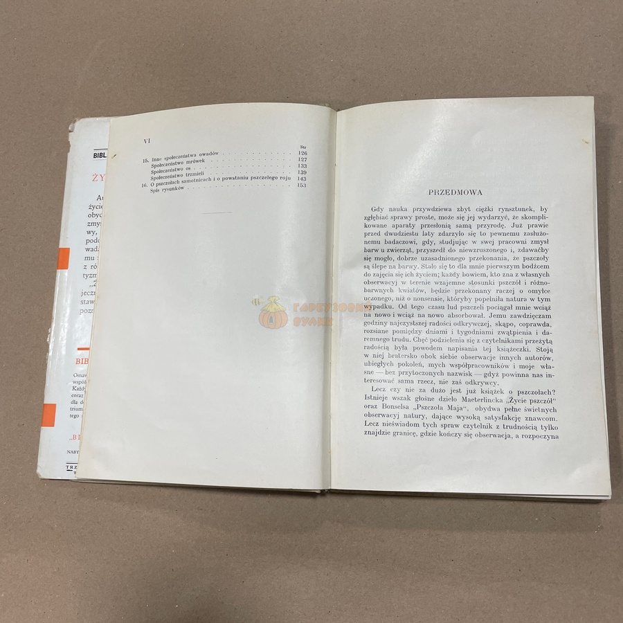 Книга "Zycie pszczol" Dr.K.Frisch Warsszawa 1939.155- – фото