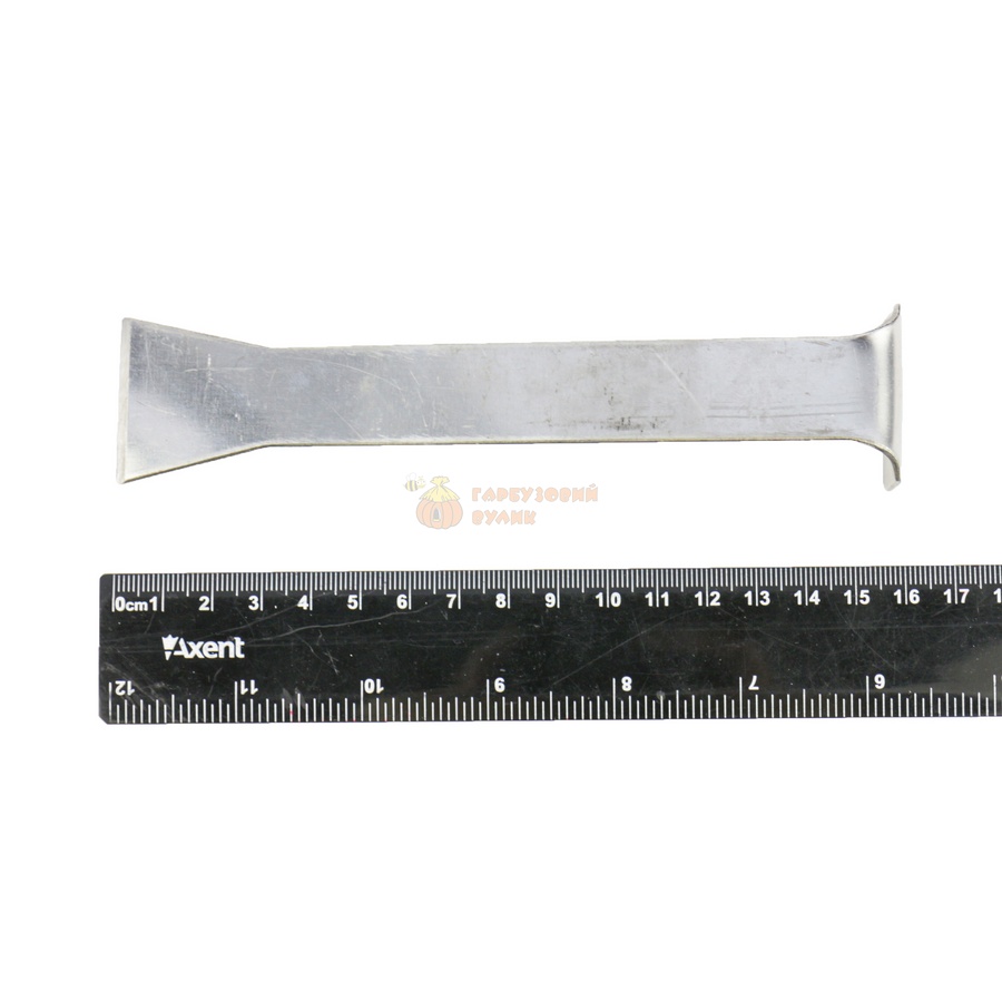 Стамеска пасічника 160 мм (нержавіюча) без ручки ТМ "Меліса-93" – фото