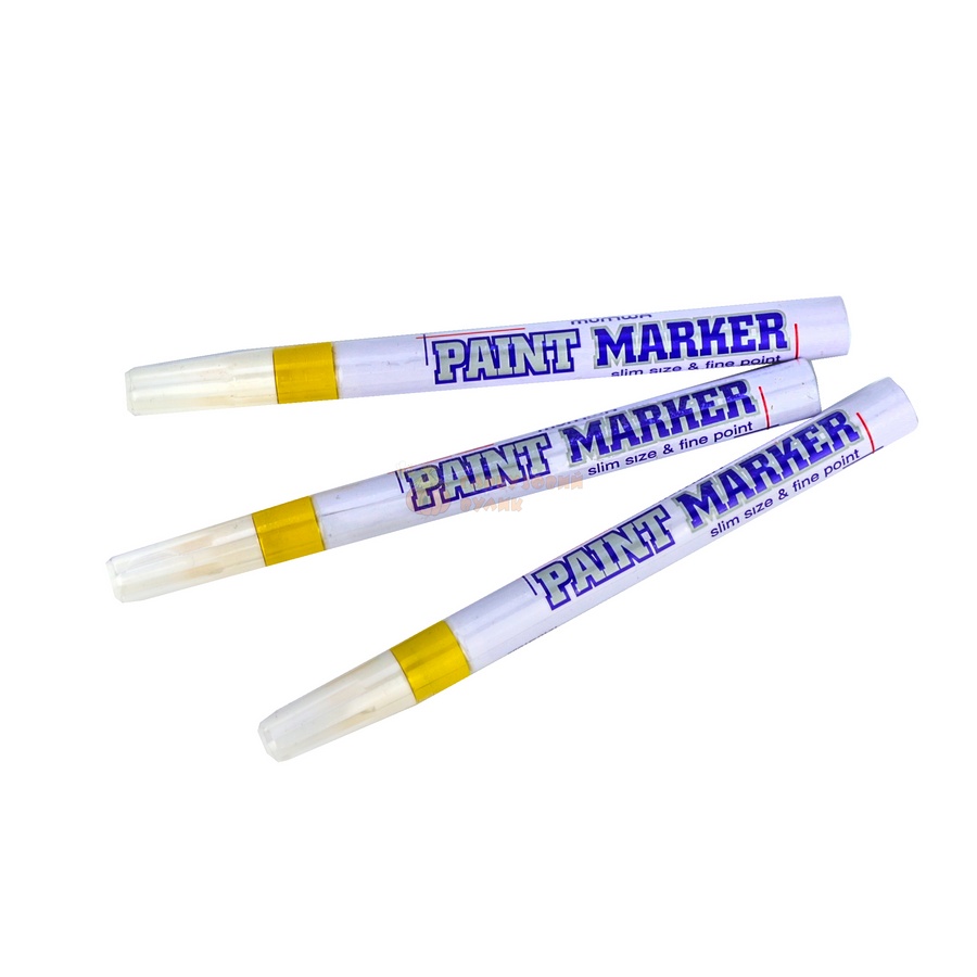 Маркер для мітки маток PAIN MARKER MUNHWA 2мм. Жовтий (Корея) – фото