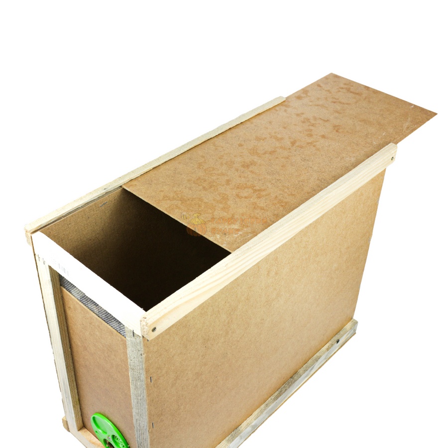 Ящик для бджолопакетів 4-рам "Дадан" (зсувна кришка) – фото