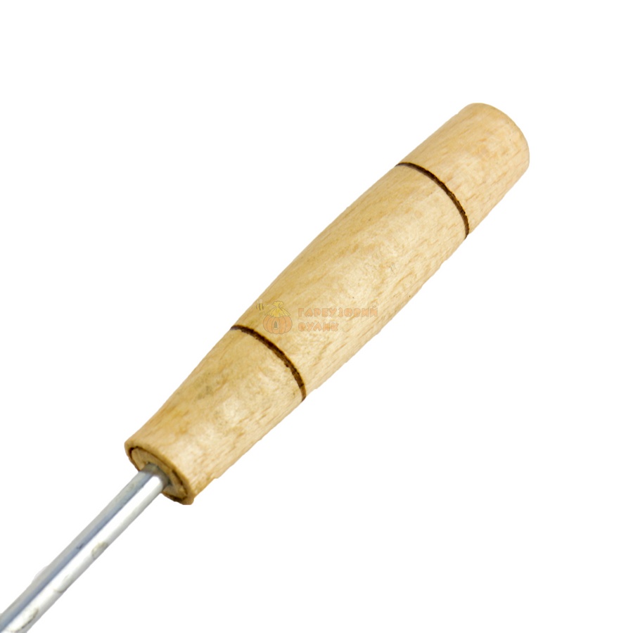 Каток комбінований зі шпорою дерев'яна ручка "АВВ-100" – фото